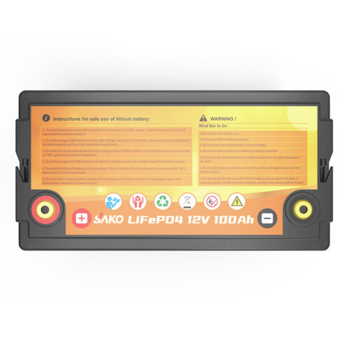 Sako12.8V 100AH (LiFePo4) Lithium Battery